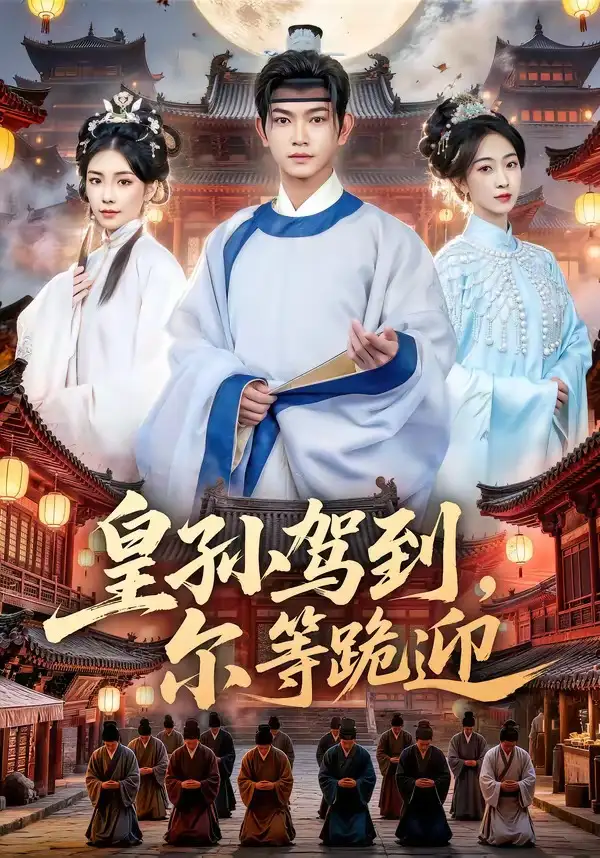 《皇孙驾到,尔等跪迎(70集)张渊元&时一(夸克网盘)》短剧封面