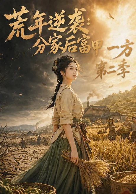 《荒年逆袭：分家后富甲一方第二季（120集）（夸克网盘）》短剧封面