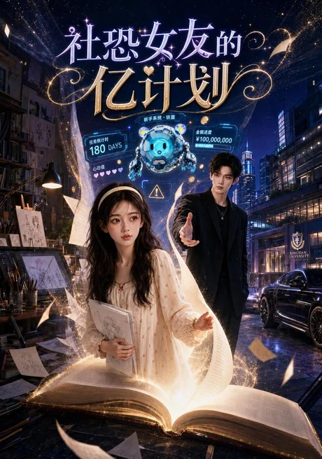 《社恐女友的亿计划（177集）（百度网盘）》短剧封面
