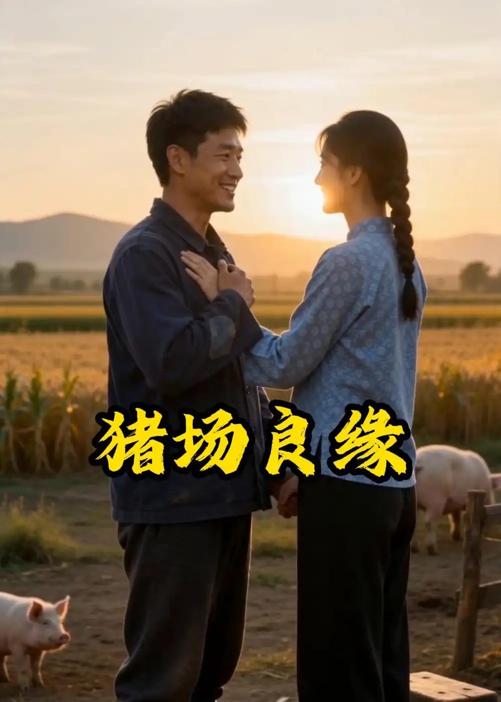 《猪场良缘（38集）AI短剧（夸克网盘）》短剧封面