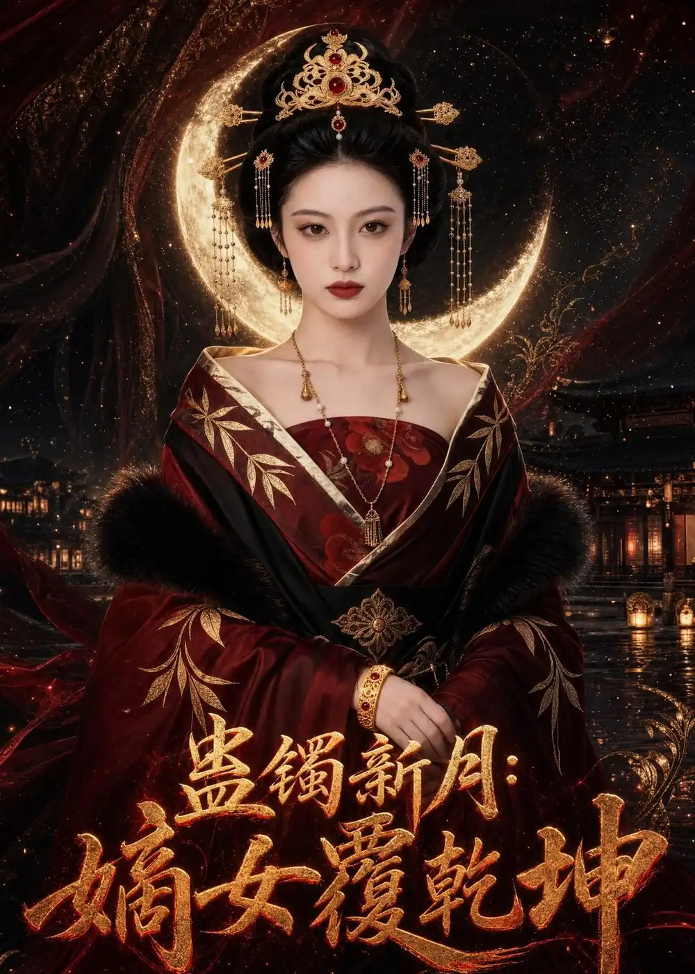 《蛊镯新月：嫡女覆乾坤（64集）AI短剧 (2026)》短剧封面