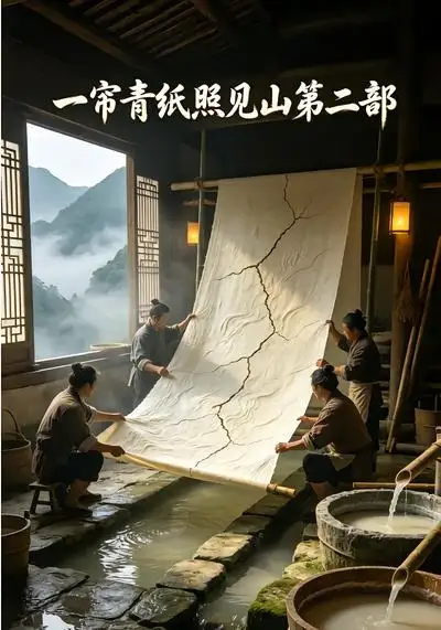 《一帘青纸照见山第二部(20集)AI短剧 (2026)》短剧封面