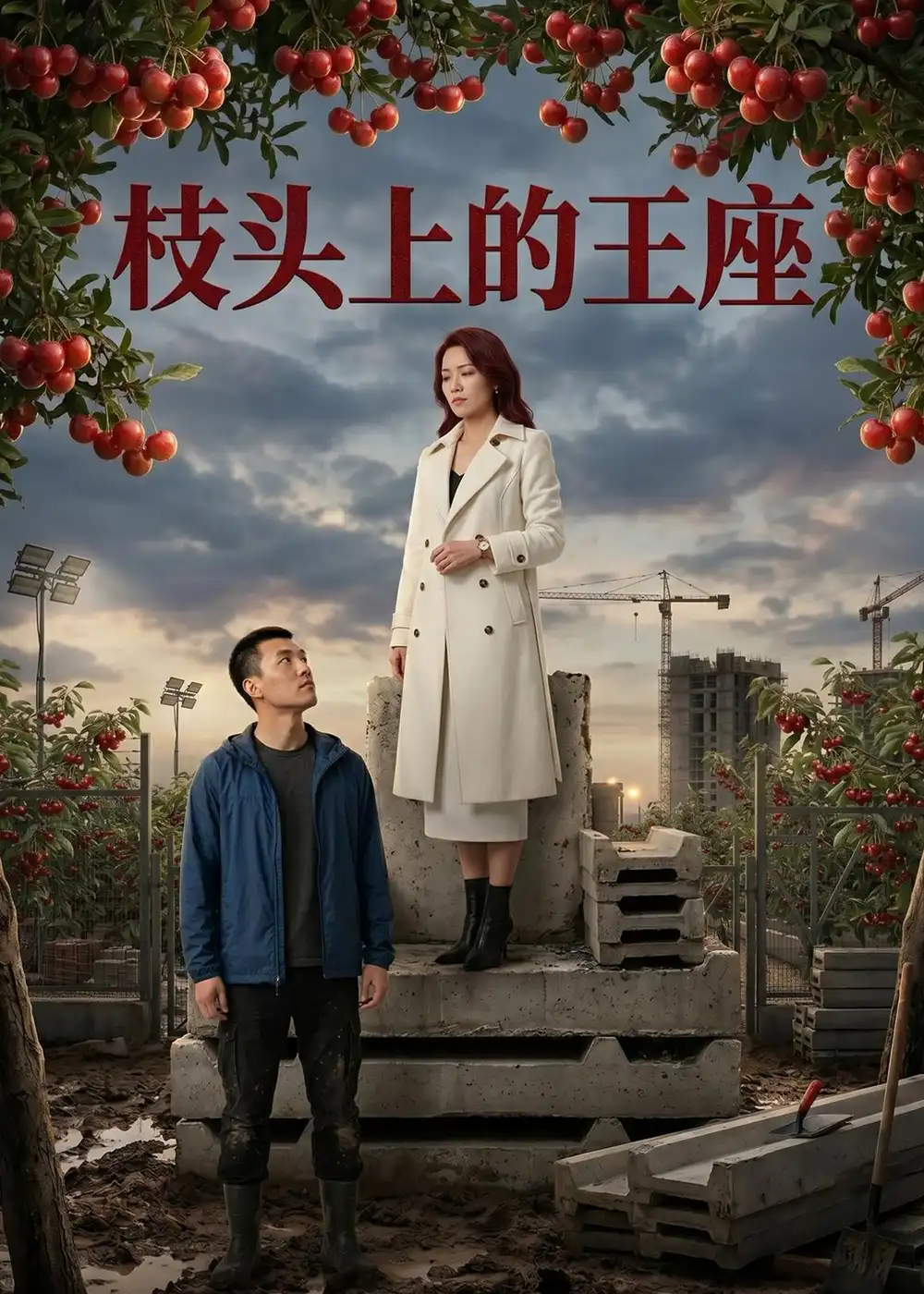 《枝头上的王座(43集)AI短剧(夸克网盘)》短剧封面