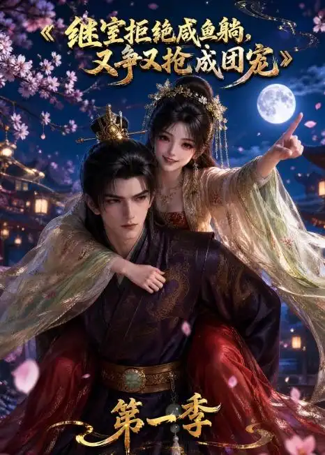 《继室拒绝咸鱼躺，又争又抢成团宠第一季（18集）（夸克网盘）》短剧封面