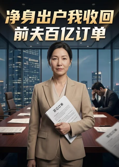 《净身出户我收回前夫百亿订单(54集)AI短剧(百度网盘)》短剧封面