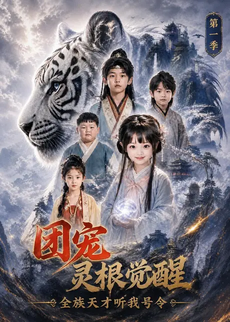 《团宠灵根觉醒：全族天才听我号令第一季（135集）（夸克网盘）》短剧封面