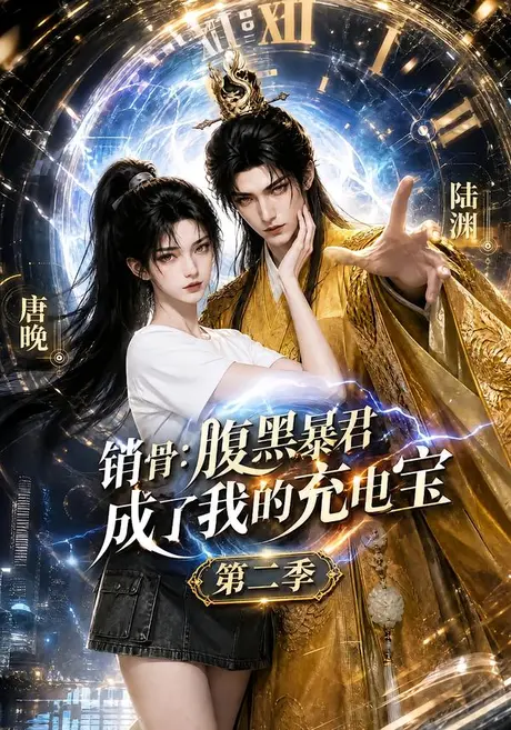 《销骨：腹黑暴君成了我的充电宝第二季（142集）（夸克网盘）》短剧封面