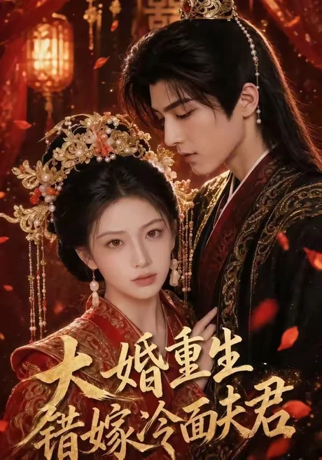 《大婚重生错嫁冷面夫君(53集)(百度网盘)》短剧封面