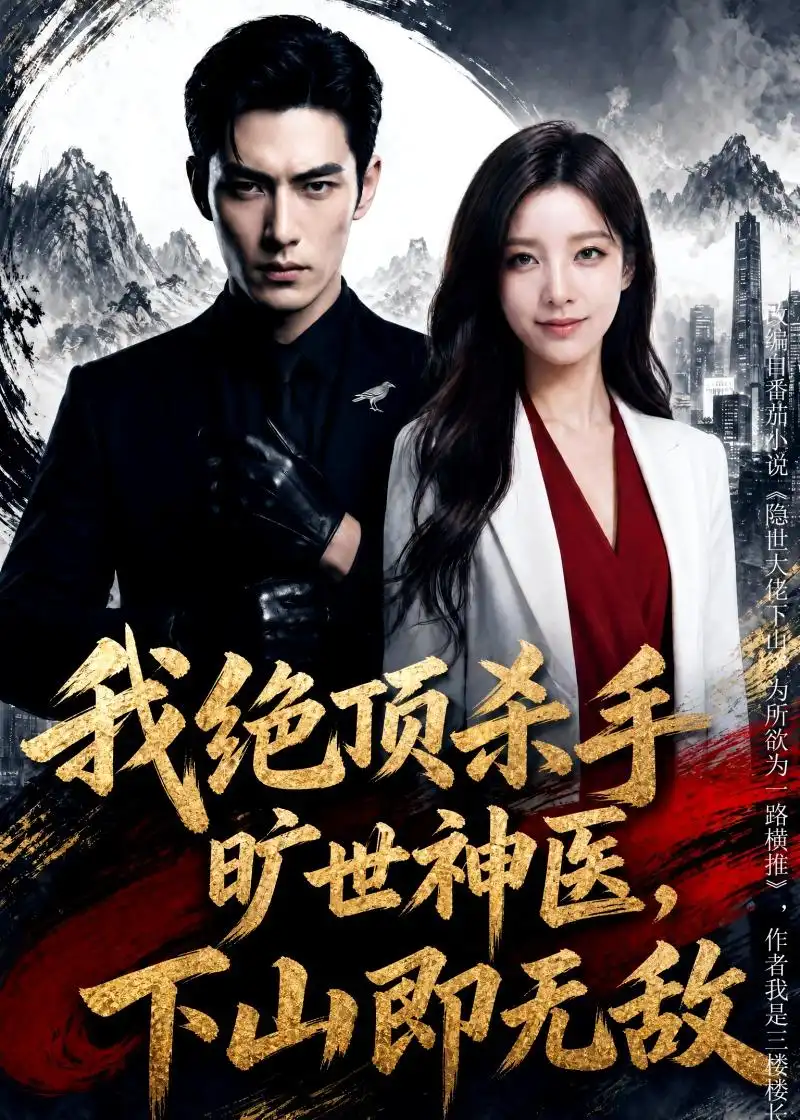 《我绝顶杀手旷世神医，下山即无敌（89集）AI短剧（夸克网盘）》短剧封面