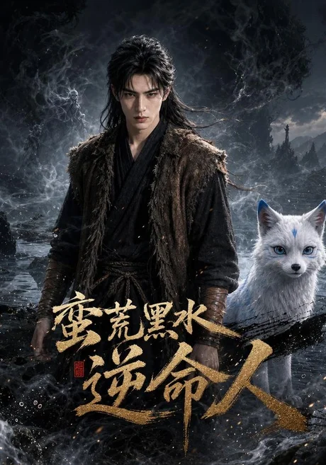 《蛮荒黑水逆命人（74集）AI短剧（百度网盘）》短剧封面