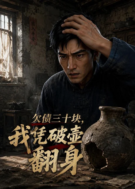 《欠债三十块,我凭破壶翻身(52集)AI短剧(百度网盘)》短剧封面