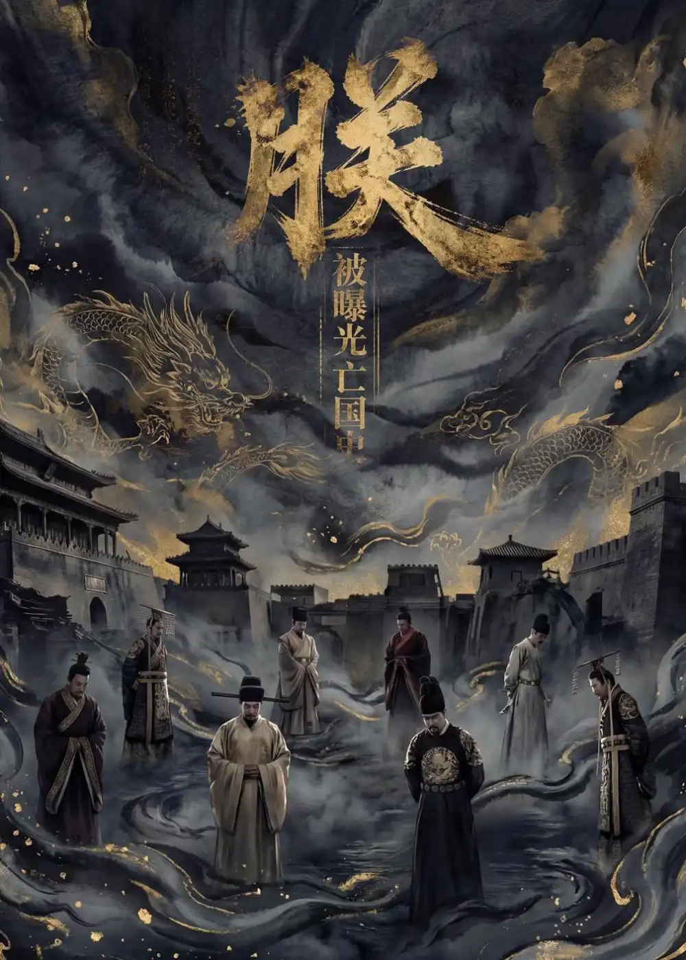 《朕,被曝光亡国史(75集)(夸克网盘)》短剧封面