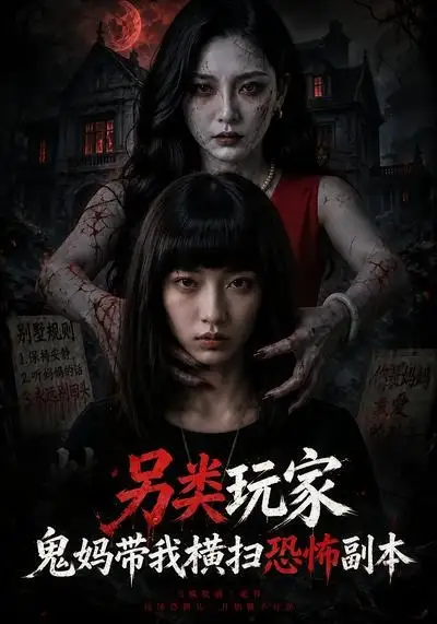 《另类玩家：鬼妈带我横扫恐怖副本（73集）（夸克网盘）》短剧封面