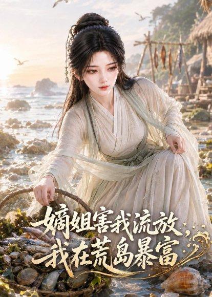 嫡姐害我流放，我在荒岛暴富（68集）（百度网盘）封面