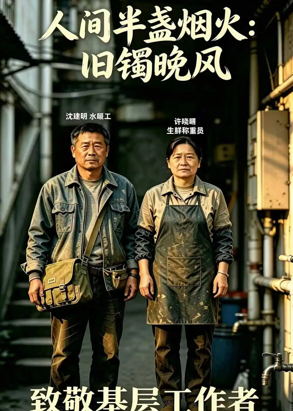 《人间半盏烟火：旧镯晚风（45集）AI短剧（夸克网盘）》短剧封面