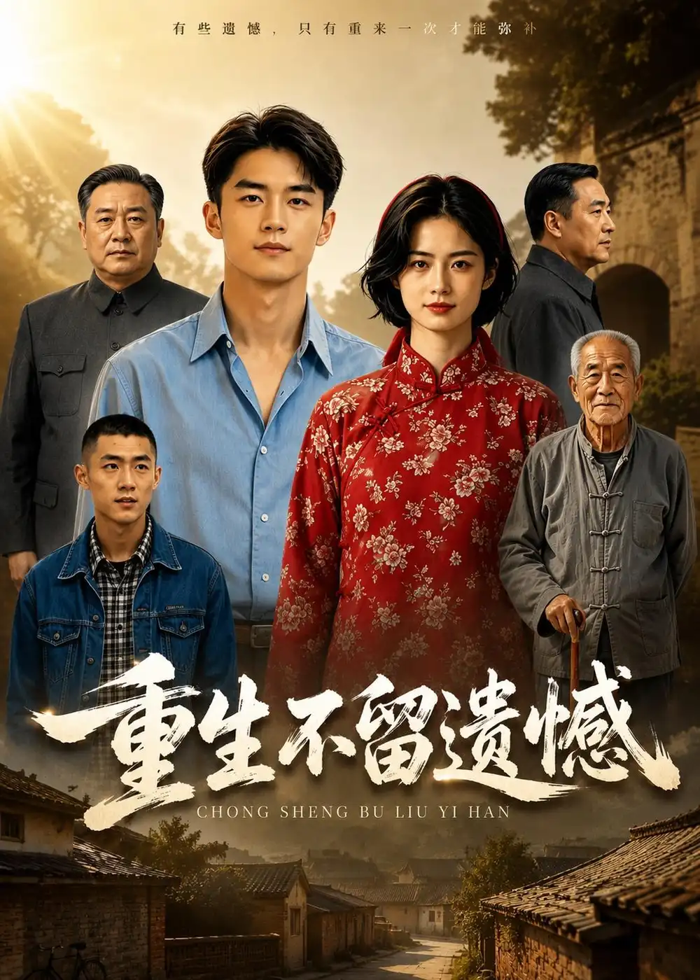 《重生：不留遗憾（60集）AI短剧（夸克网盘）》短剧封面