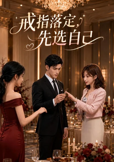 《戒指落定，先选自己（62集）AI短剧（夸克网盘）》短剧封面