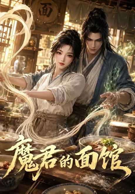 《魔君的面馆（60集）（夸克网盘）》短剧封面