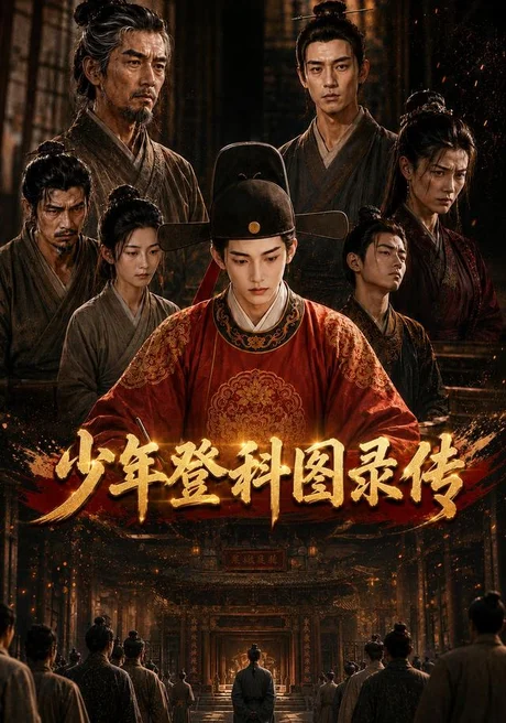 《少年登科图录传（96集）（夸克网盘）》短剧封面