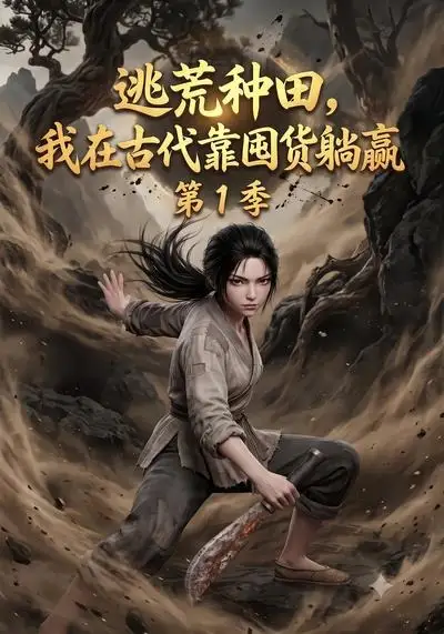 《逃荒种田，我在古代靠囤货躺赢第1季（123集）AI短剧 (2026)》短剧封面
