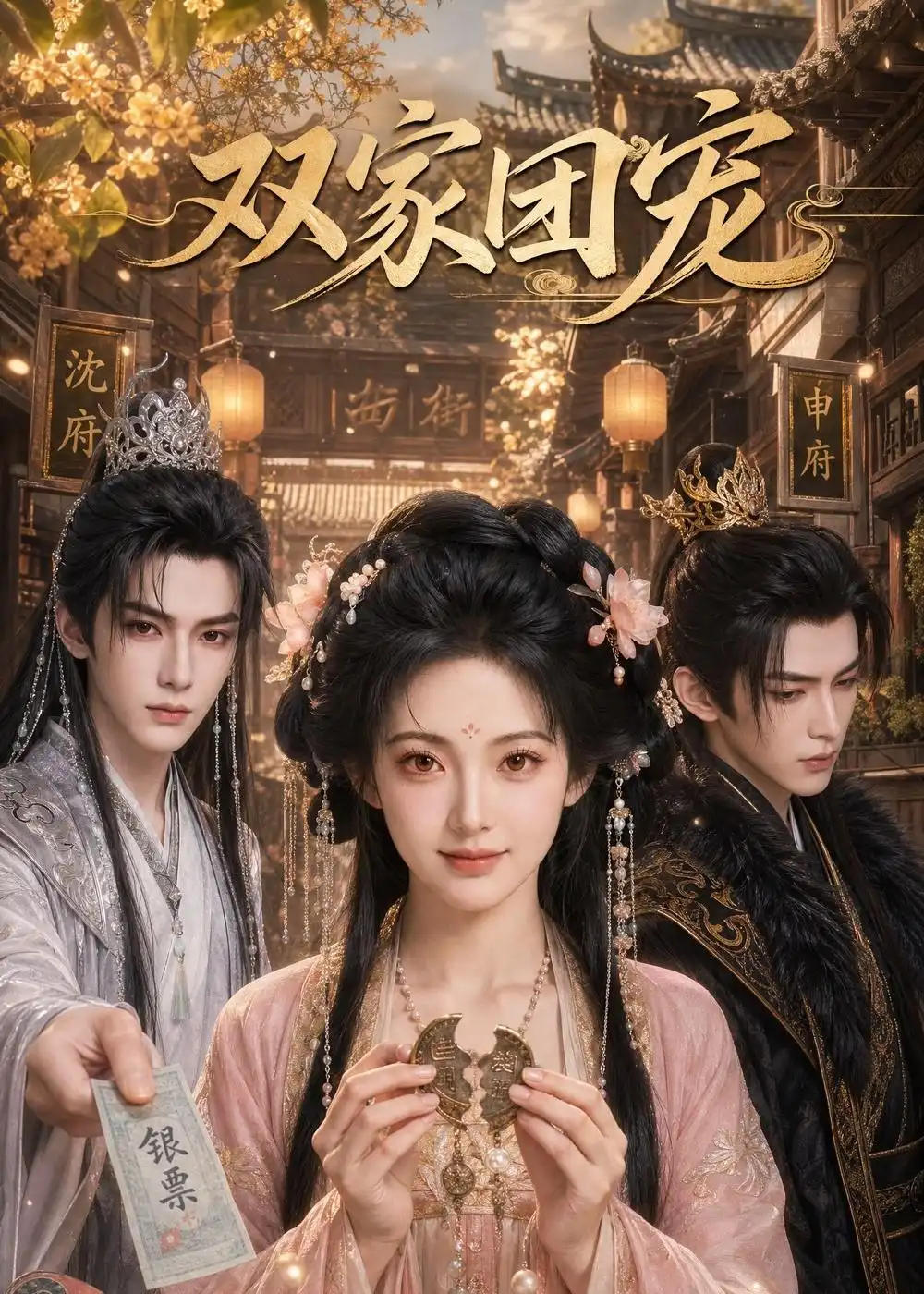《双家团宠（41集）AI短剧（夸克网盘）》短剧封面