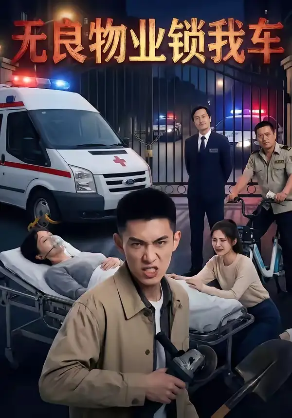 《无良物业锁我车（40集）（夸克网盘）》短剧封面