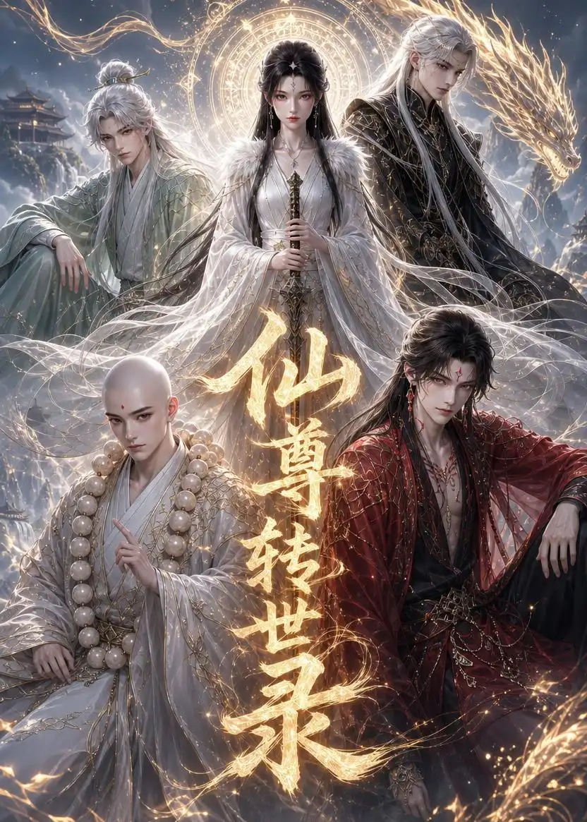 《仙尊转世录(24集)(夸克网盘)》短剧封面