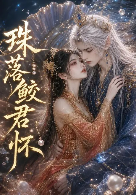 《珠落鲛君怀（45集）（夸克网盘）》短剧封面