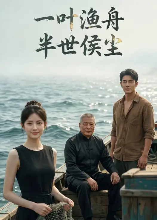 《一叶渔舟,半世侯尘(46集)AI短剧(夸克网盘)》短剧封面