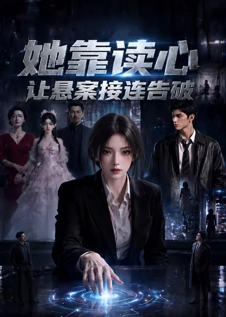 《她靠读心让悬案接连告破（57集）（夸克网盘）》短剧封面