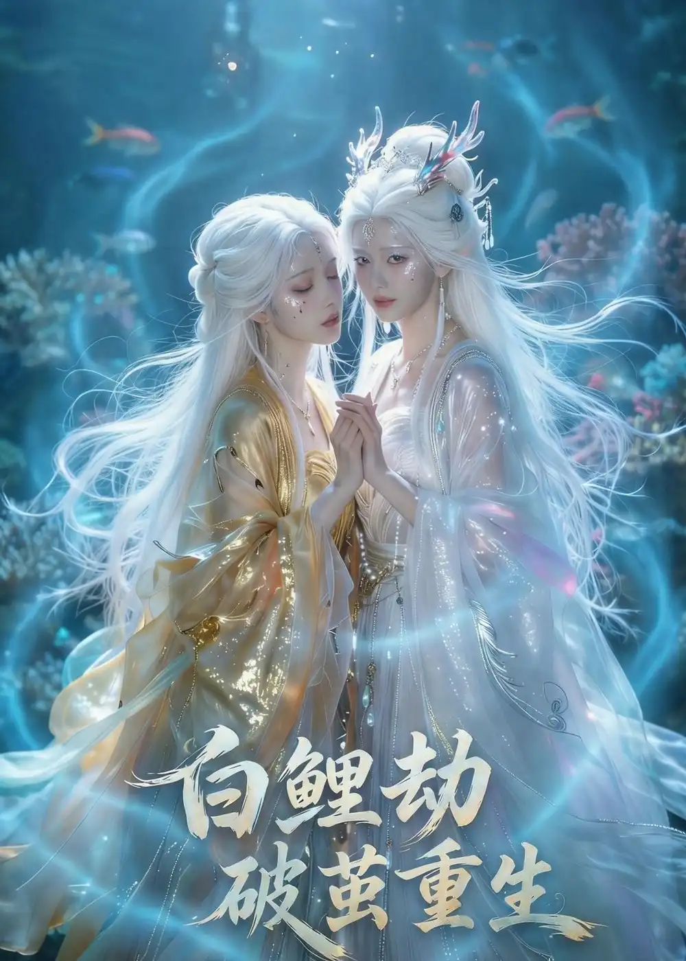 《白鲤劫，破茧重生（40集）Ai短剧（夸克网盘）》短剧封面