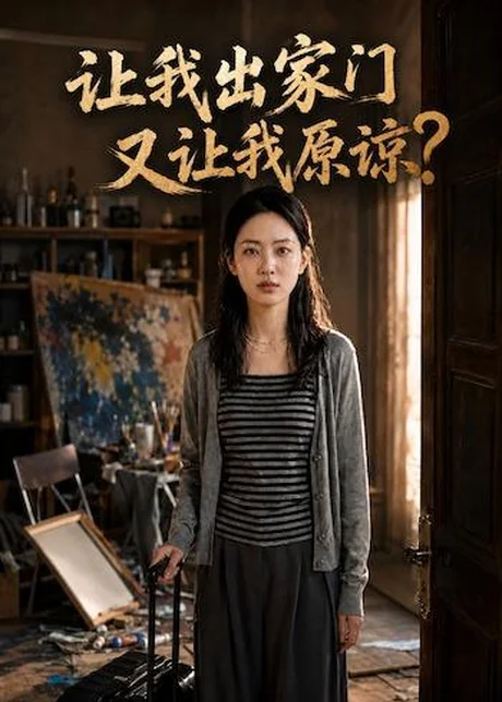 《让我出家门又让我原谅？（45集）AI短剧（百度网盘）》短剧封面
