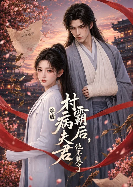《穿成村霸后，病夫君他不装了（36集）（夸克网盘）》短剧封面