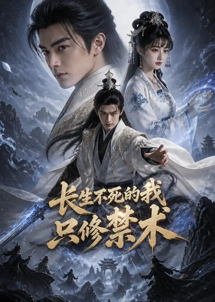 《长生不死的我，只修禁术！（89集）》短剧封面