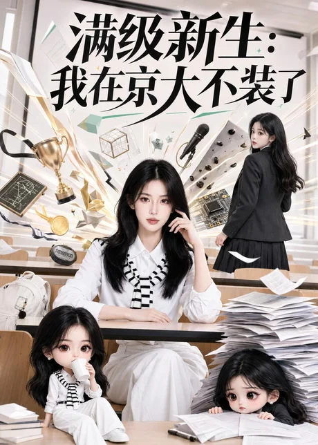 《满级新生:我在京大不装了(45集)(夸克网盘)》短剧封面