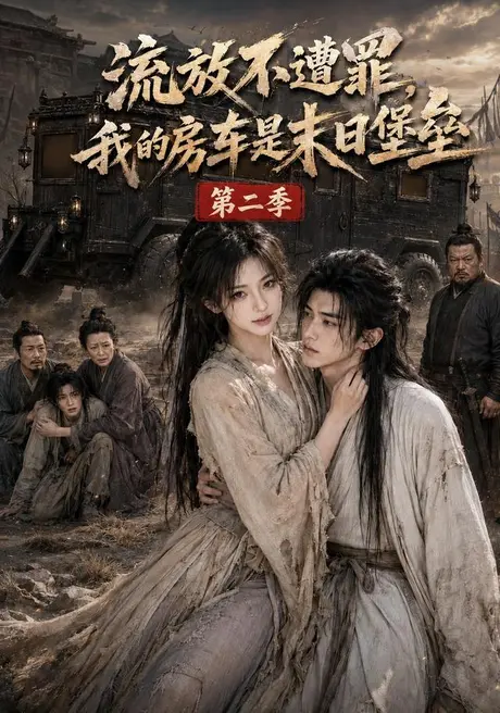 《流放不遭罪，我的房车是末日堡垒第二季（68集）（夸克网盘）》短剧封面