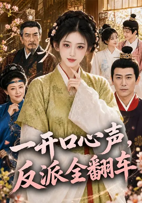 《一开口心声,反派全翻车(90集)(夸克网盘)》短剧封面