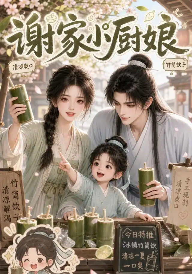 《谢家小厨娘（119集）（夸克网盘）》短剧封面