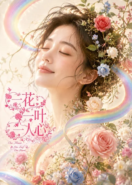 《一花一叶一人心（45集）（百度网盘）》短剧封面