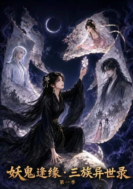 《妖鬼逢缘：三族异世录第一季（59集）（夸克网盘）》短剧封面