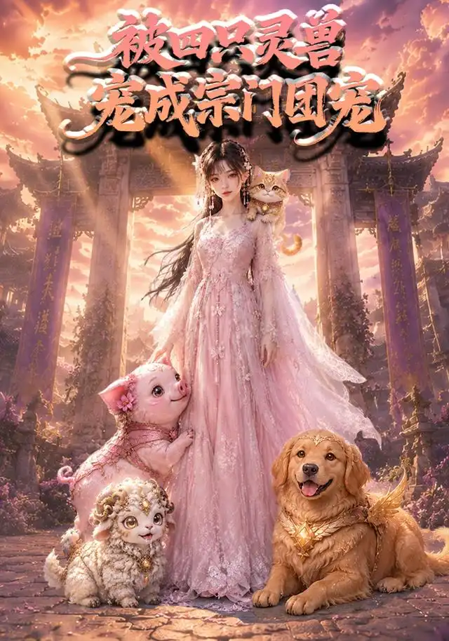 《被四只灵兽宠成宗门团宠（78集）（夸克网盘）》短剧封面