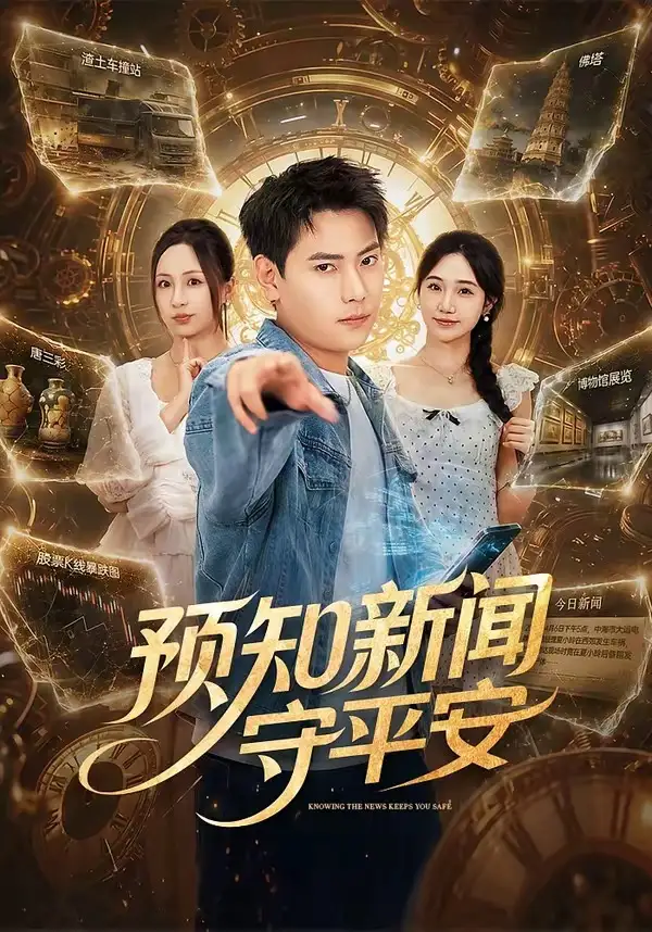 《预知新闻守平安（70集）张涵＆王佳琪（夸克网盘）》短剧封面