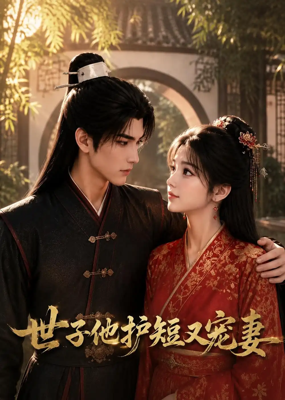 《世子他护短又宠妻（30集）（夸克网盘）》短剧封面