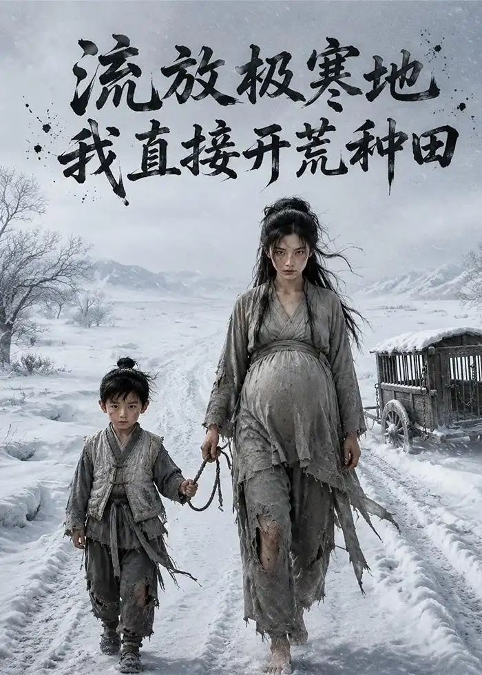 《流放极寒地，我直接开荒种田（41集）AI短剧（夸克网盘）》短剧封面