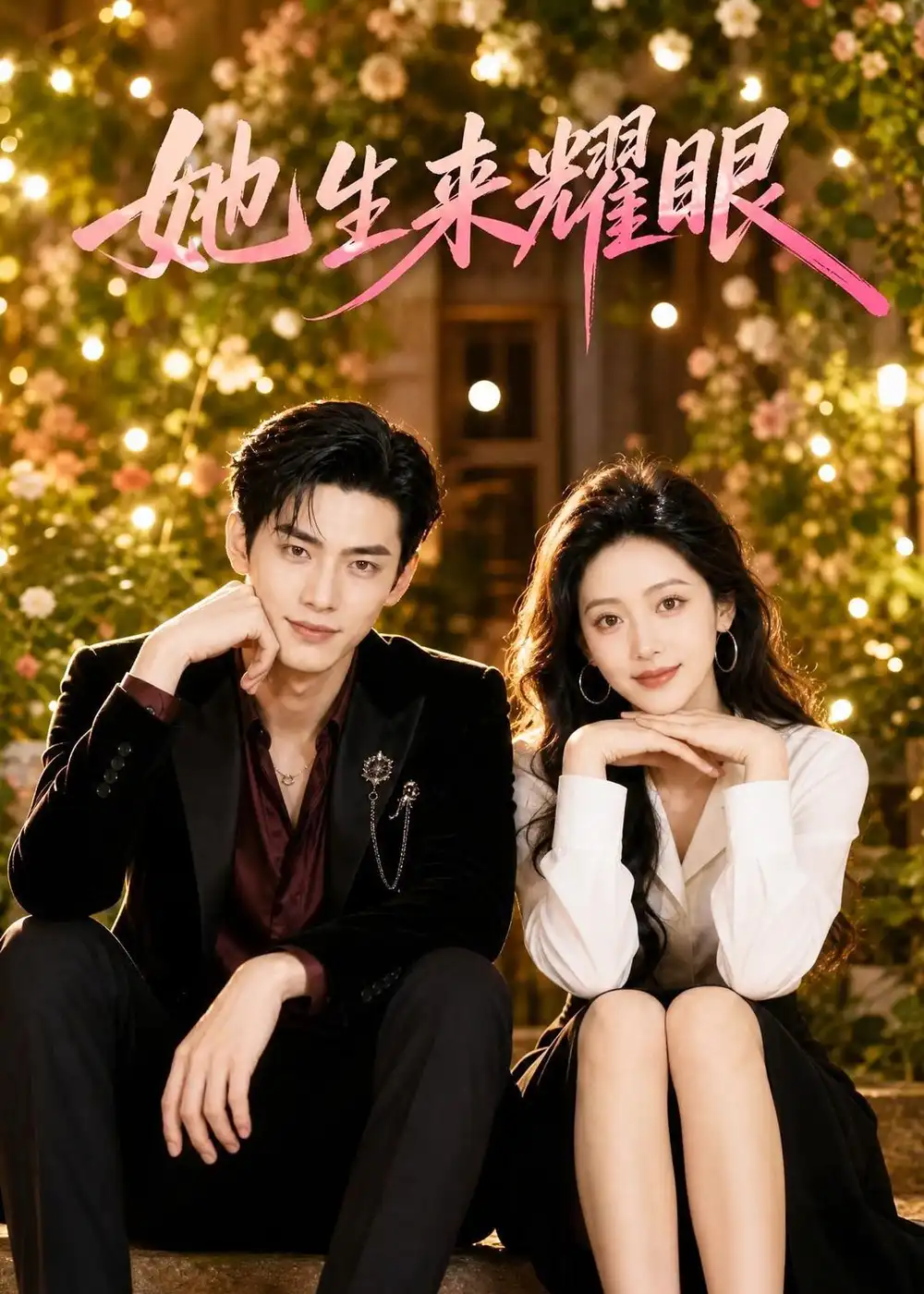 《她生来耀眼（66集）AI短剧 (2026)》短剧封面