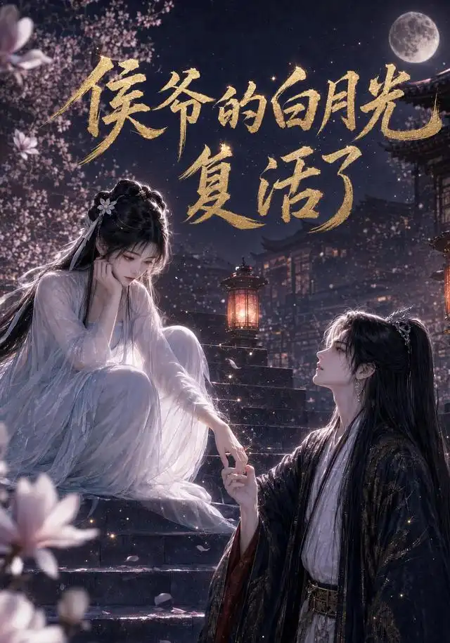 《侯爷的白月光复活了(44集)(夸克网盘)》短剧封面