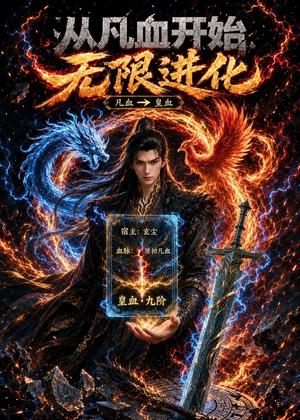 从凡血开始无限进化（55集）AI短剧（夸克网盘）封面