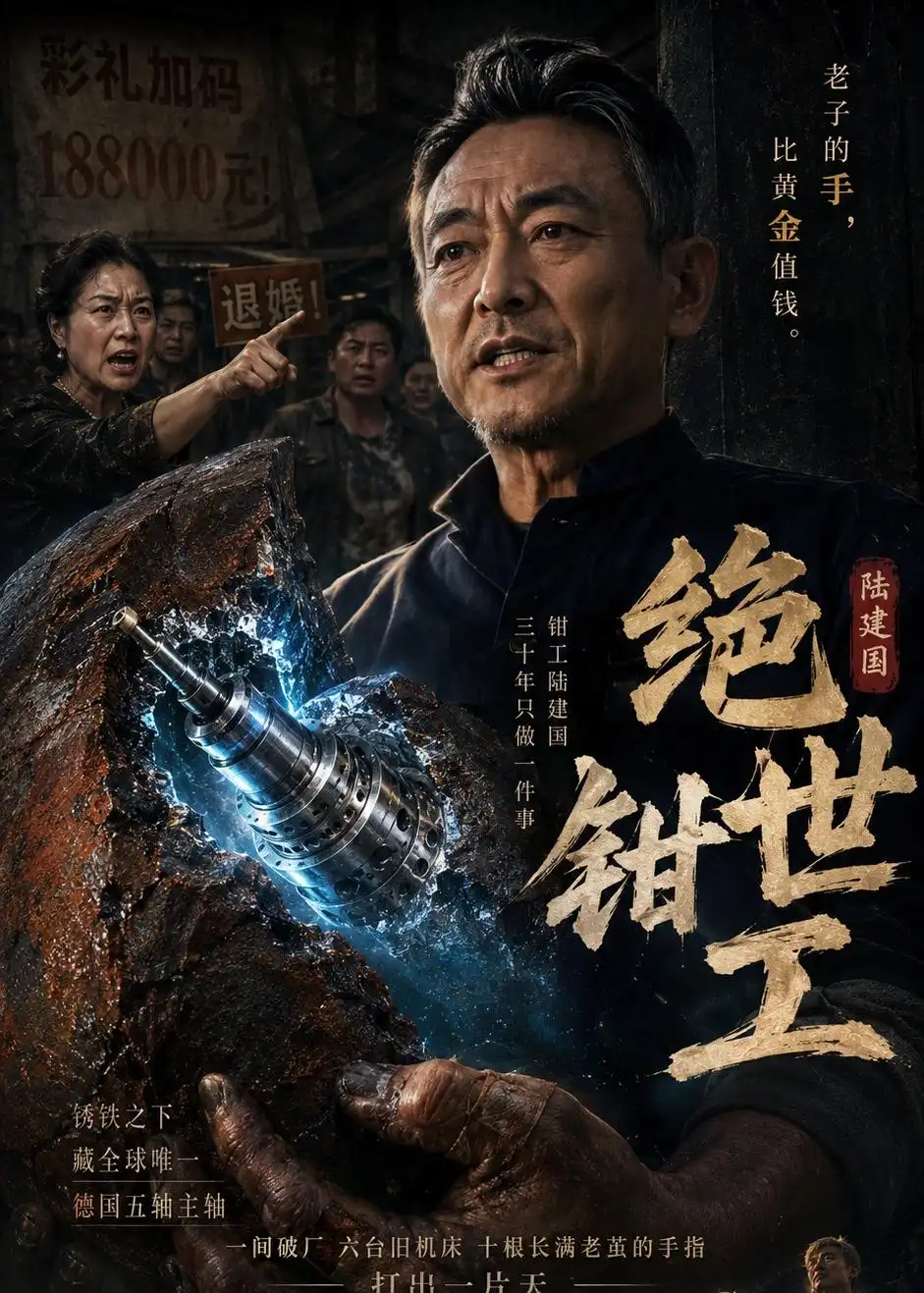 《绝世钳工（77集）AI短剧（夸克网盘）》短剧封面