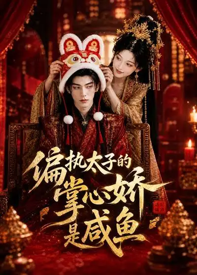 《偏执太子的掌心娇是咸鱼(60集)(夸克网盘)》短剧封面