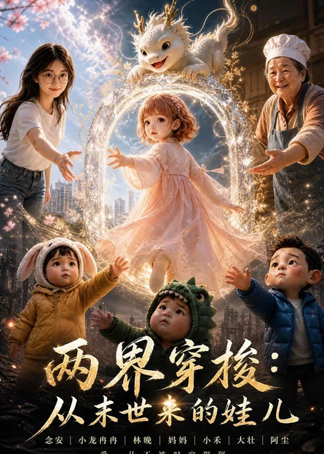 《两界穿梭:从末世来的娃儿(81集)(百度网盘)》短剧封面